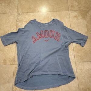 Amour oversized t shirt